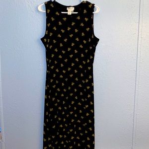 ⭐️ 3 for$25- Coldwater Creek Dress Stretch Maxi Pineapple PM